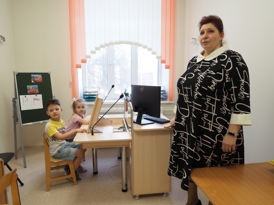 Новый логопедический комплекс появился в одном из детских садов Серпухова