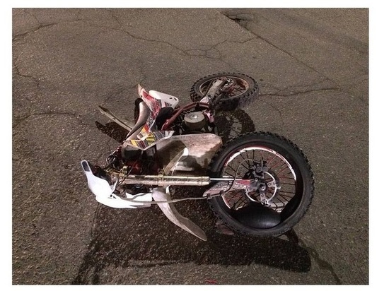 В Белореченске в аварию попал подросток на мотоцикле