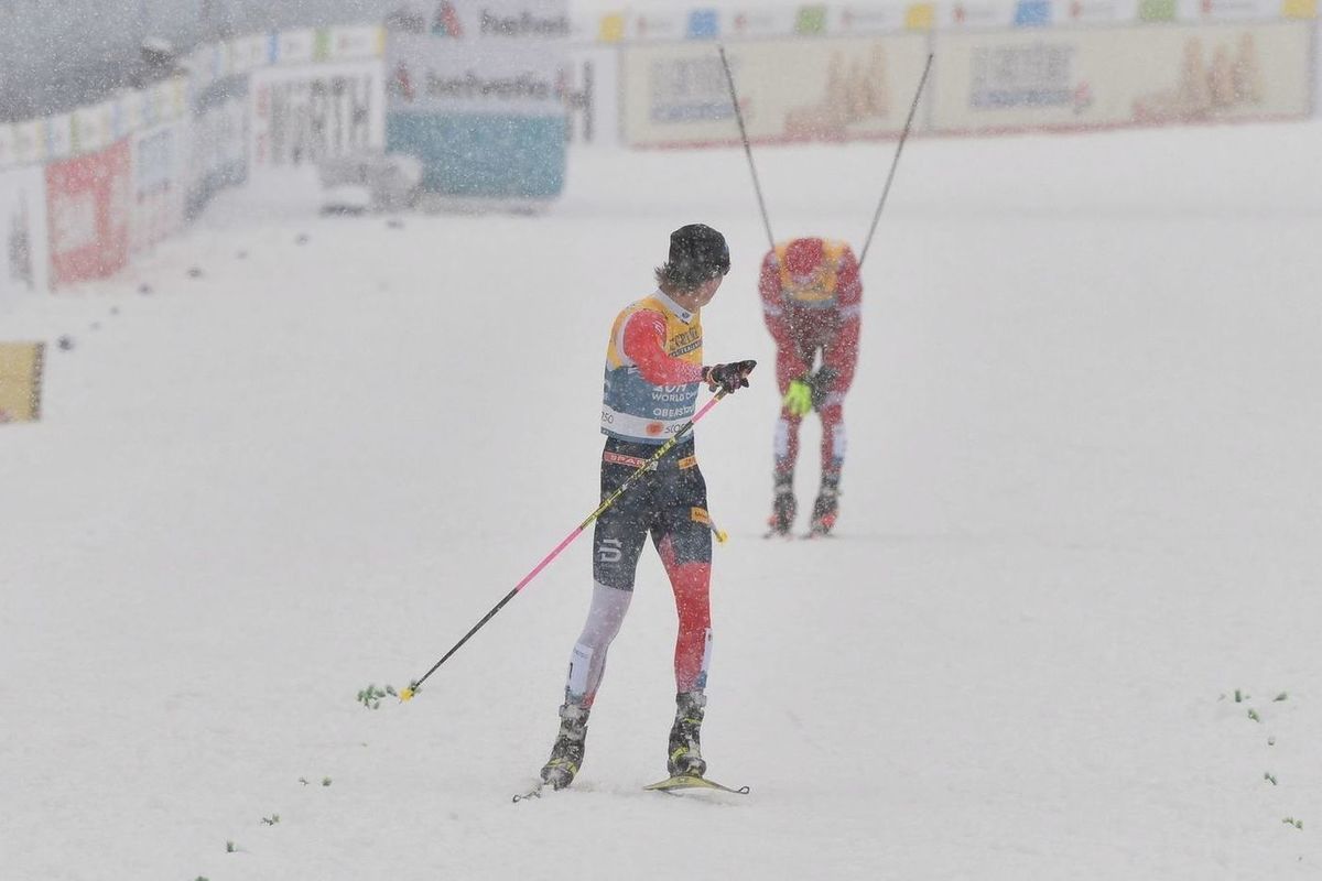 В Оберстдорфе состоялась мужская эстафета на чемпионате мира-2021 по лыжным гонкам