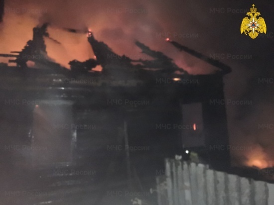 Один человек пострадал на пожаре в Спас-Деменске