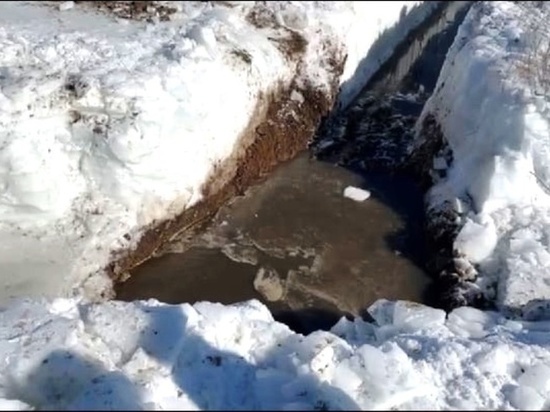 Два места отвода грунтовых вод от домов нашли в поселке Рудник Кадала
