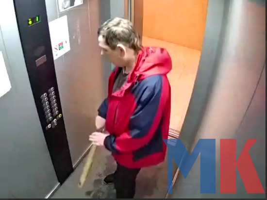 Красноярец устроил погром в лифте бейсбольной битой и разбил машины во дворе Покровского