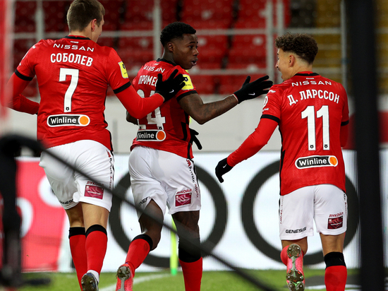 &laquo;Спартак&raquo; уничтожил &laquo;Краснодар&raquo; в Winline Derby: Промес забил