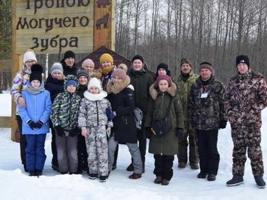 В Ивановской области сотрудники УФСИН прошли "Тропою могучего зубра"