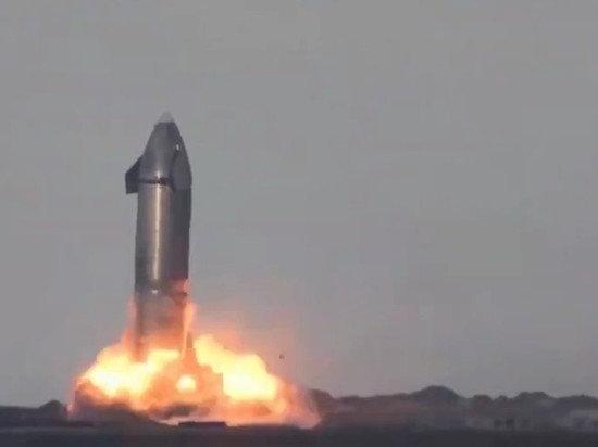 Илон Маск озвучил причину взрыва Starship 10 после посадки