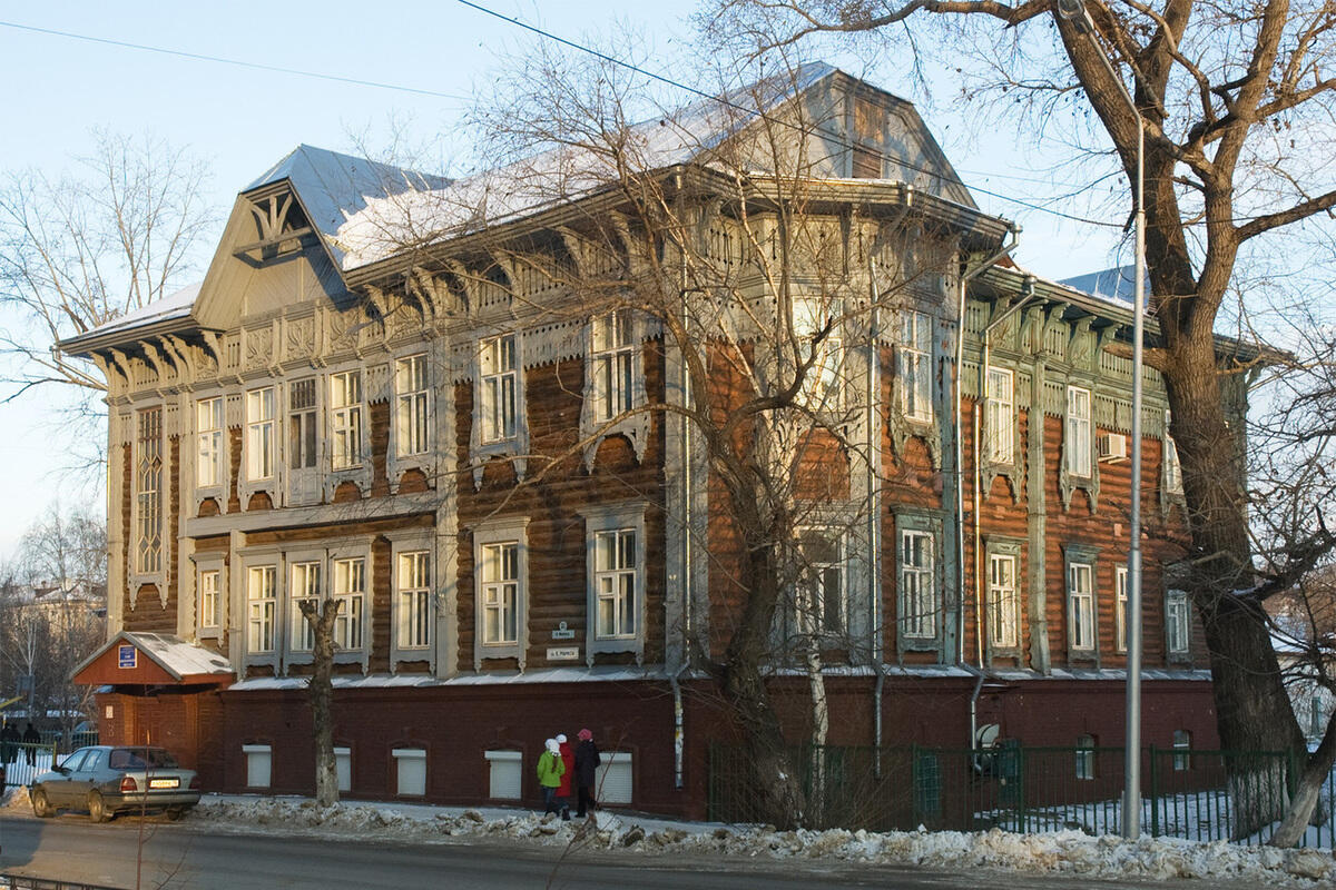 Таежный домик ул карла маркса 2в фото