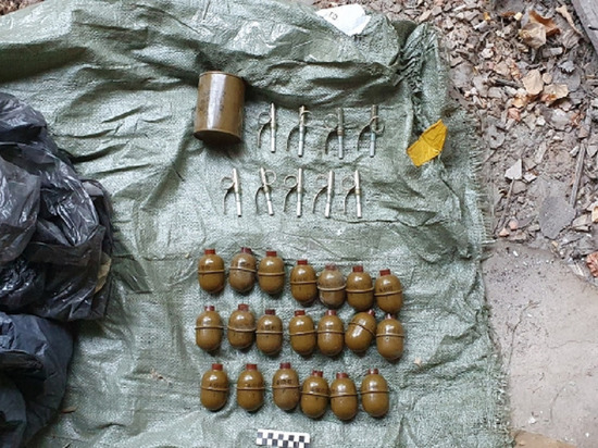 Сотрудники ФСБ нашли в Волгоградской области схрон с гранатами