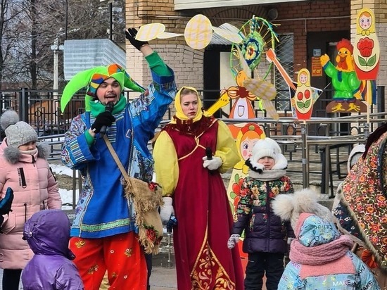 В городском округе Серпухов празднуют Масленицу