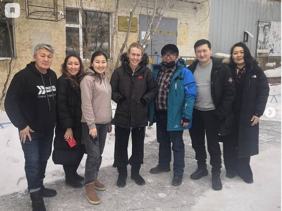 Ксения Собчак приехала в Якутию снять фильм о якутском кино