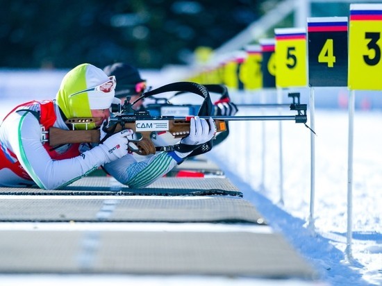 Югорчанки взяли «золото» на чемпионате России по биатлону