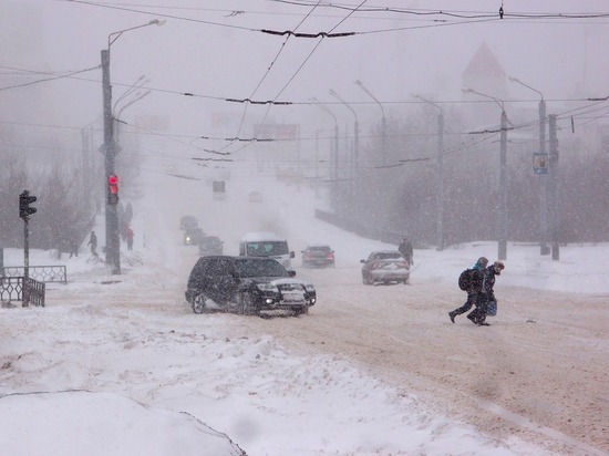 Водителей Забайкалья предупредили об опасности на дорогах из-за снега