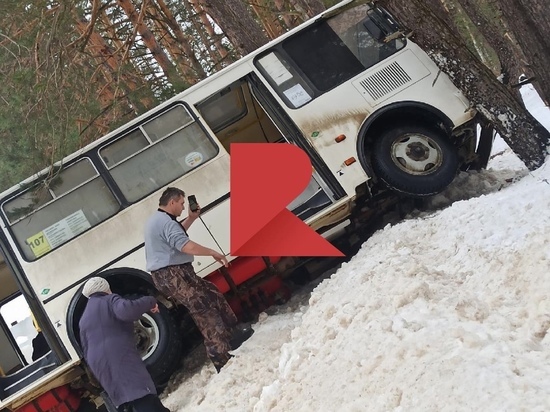 Рейсовый автобус попал в ДТП под Рязанью