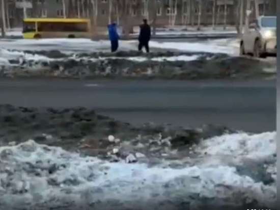Водитель обстрелял пешехода в Иркутске из аэрозольного пистолета