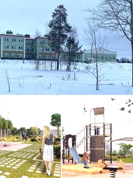Игровые и спортивные зоны: многофункциональная площадка появится у школы №5 в Ноябрьске