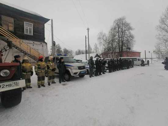 В Юрино состоялось антитеррористическое учение