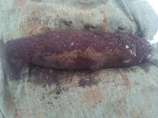 В Смоленской области обезвредили артснаряд, найденный возле железной дороги