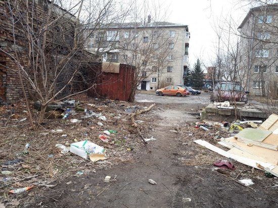 Псковские власти раскритиковали уборку дворовых территорий
