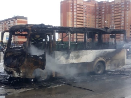 Мэрия Рязани прокомментировала инцидент со сгоревшей маршруткой в Семчине