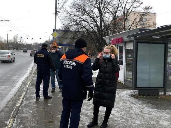 В Рязани вновь проверили соблюдение масочного режима
