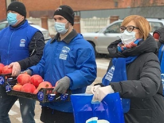 У партийных волонтёрских центров Серпухова первая годовщина