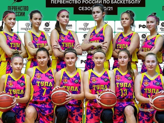 Юные тулячки участвуют в Первенстве России по баскетболу