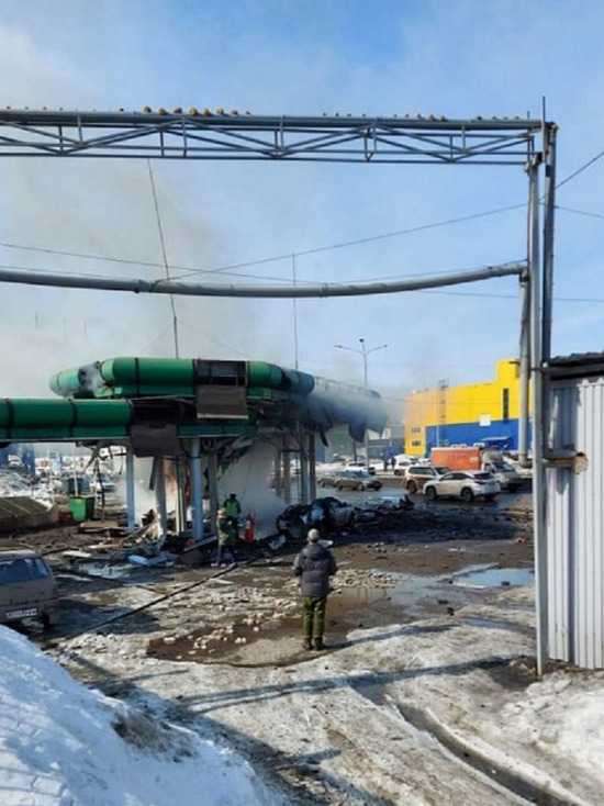 Власти Кузбасса намерены восстановить сгоревшую новокузнецкую АЗС