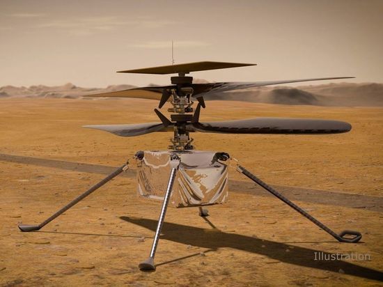 Ingenuity Mars готовится к первому полету на другую планету