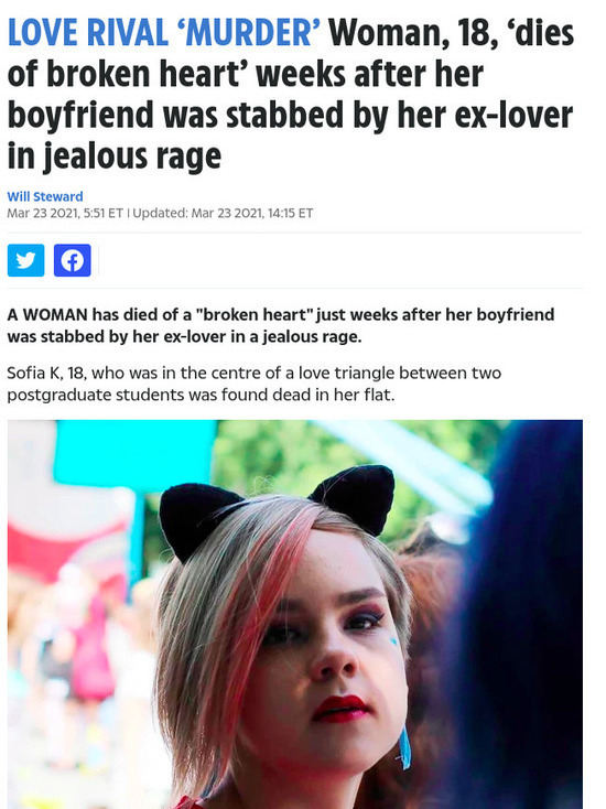 На страницы британского таблоида The Sun попало убийство студента НГТУ и смерть его девушки