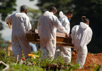 Ежедневное число умерших в Бразилии от COVID-19 впервые превысило 3000 человек