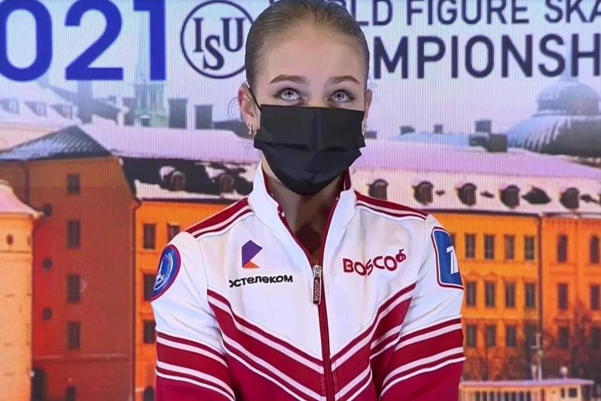 Трусова прокомментировала свои ошибки в короткой на чемпионате мира