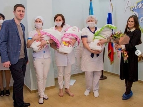 Первая за 2021 год тройня родилась в Алтайском крае
