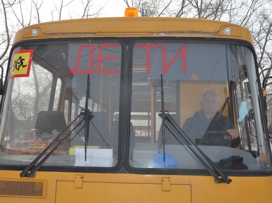 В районы Алтайского края привезут 25 новых школьных автобусов