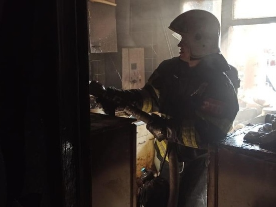 10-х человек спасли на пожаре в Туле