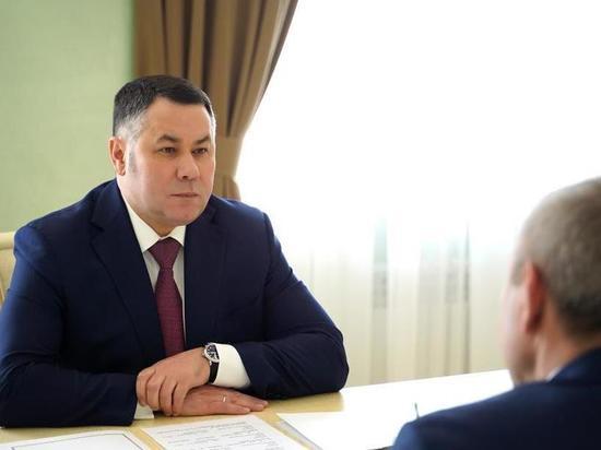 Игорь Руденя и Константин Ильин обсудили газификацию и развитие здравоохранения в Калязинском районе
