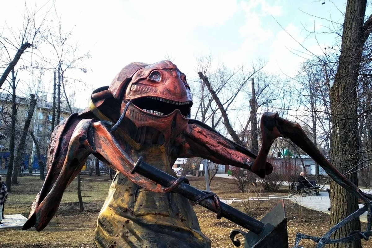 Парк кованых фигур в Донецке: удивительное сочетание техники и искусства