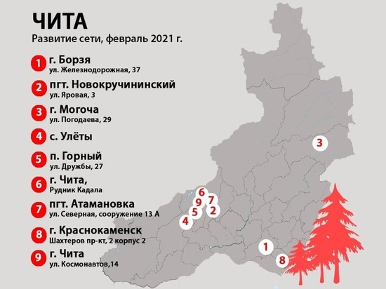 МТС удвоила скорость мобильного интернета в Чите и 7 населенных пунктах Забайкалья