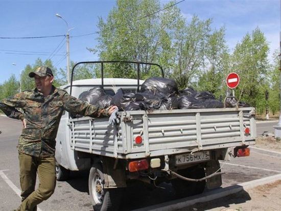 Читинцев пригласили очистить улицы города от завалов мусора