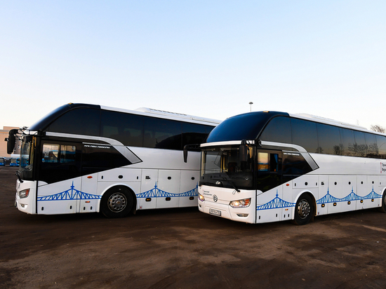 В города Тверской области отправились первые автобусы "Транспорта Верхневолжья"