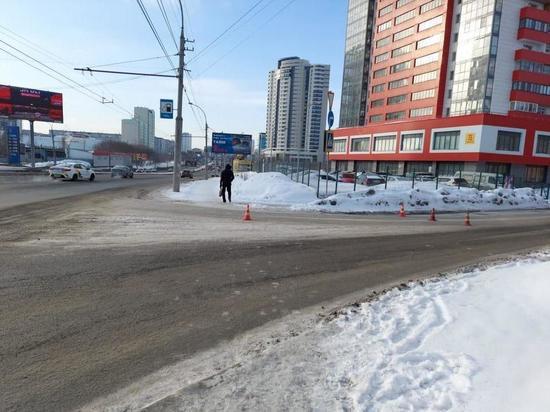 Водитель сбил 18-летнюю девушку и сбежал с места ДТП в Новосибирске
