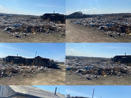  Жители Кызыла на месте демонтированных ветхих домов создают свалки