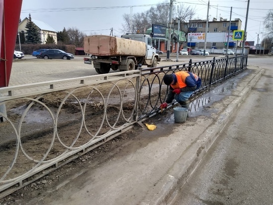 В Тамбове проходит весенний месячник по благоустройству