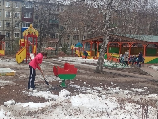 Детские сады Тамбова участвуют в месячнике по благоустройству