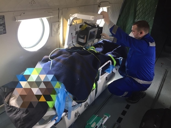 В Тверь на вертолете транспортируют мужчину с тяжёлой термической травмой