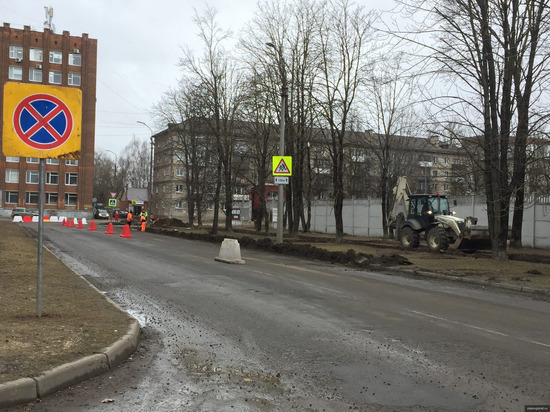 В Пскове участок улицы Бастионной закроется с 6 апреля
