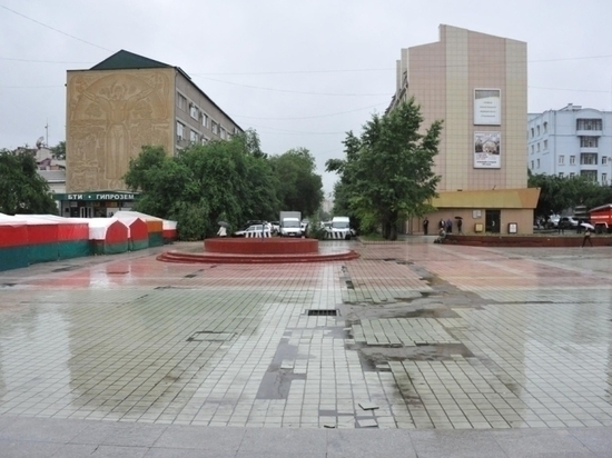 Часть улицы Лермонтова в Чите станет пешеходной в новом проекте благоустройства