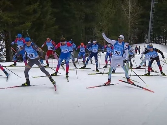 В последней гонке чемпионата России новосибирские биатлонисты стали восьмыми