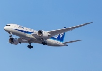 Посадка Boeing-787 очень порадовала красноярских любителей авиации