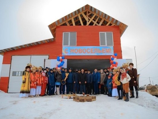 В селе Якутии открыли новую пожарную часть