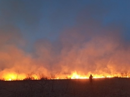 В Хакасии в выходные 17 раз горела степь, 2 раза – лес