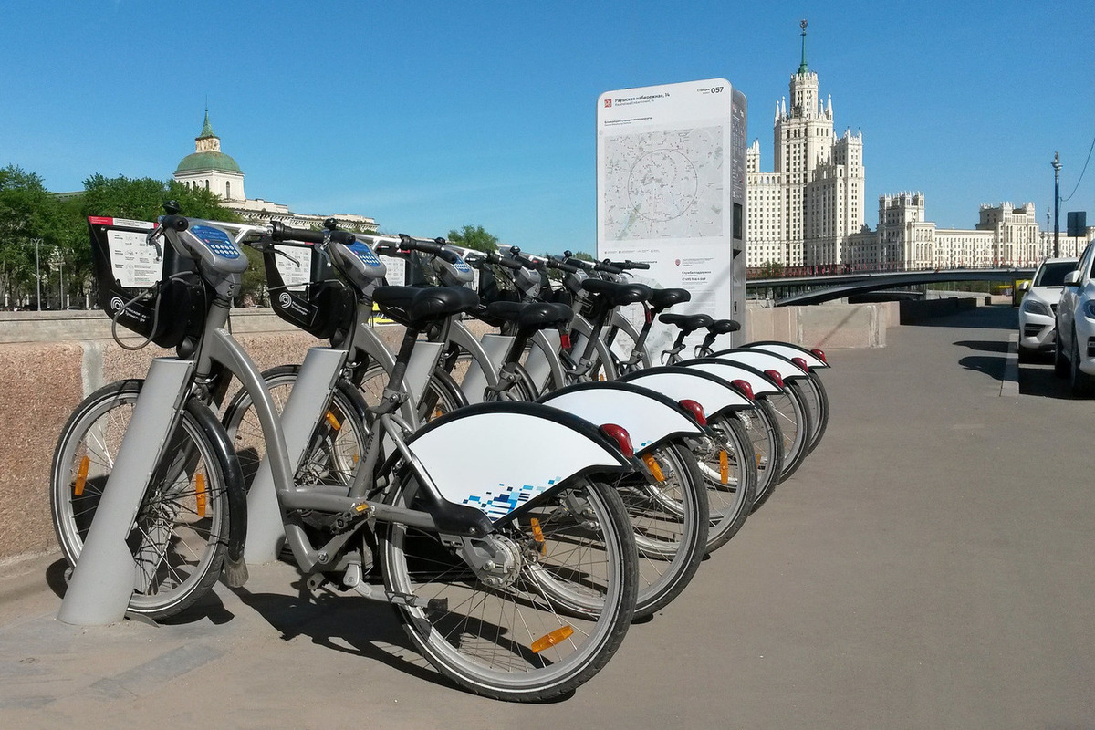 ВТБ раскрыл детали нового сезона велопроката в Москве - МК